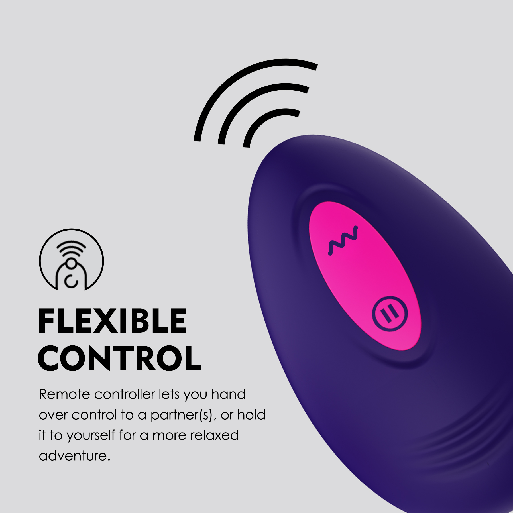 Caroline Remote controlled vibrator - Image 4